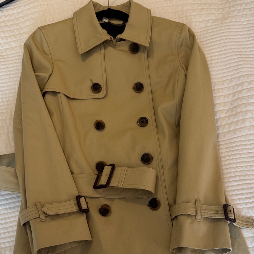 Gorgeous JCrew Collection Trench coat - Picture 2 of 14